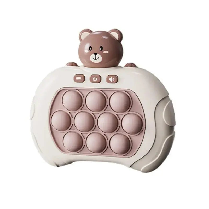 Fidtoy QuickPush Game Console for Kids – Hand-Eye Coordination, Reflex, Memory, and Speed Development