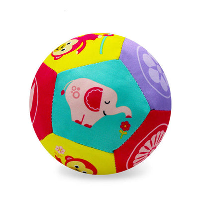 Fidtoy Soft Baby Rattle Ball Sensory Plush Ball for Babies