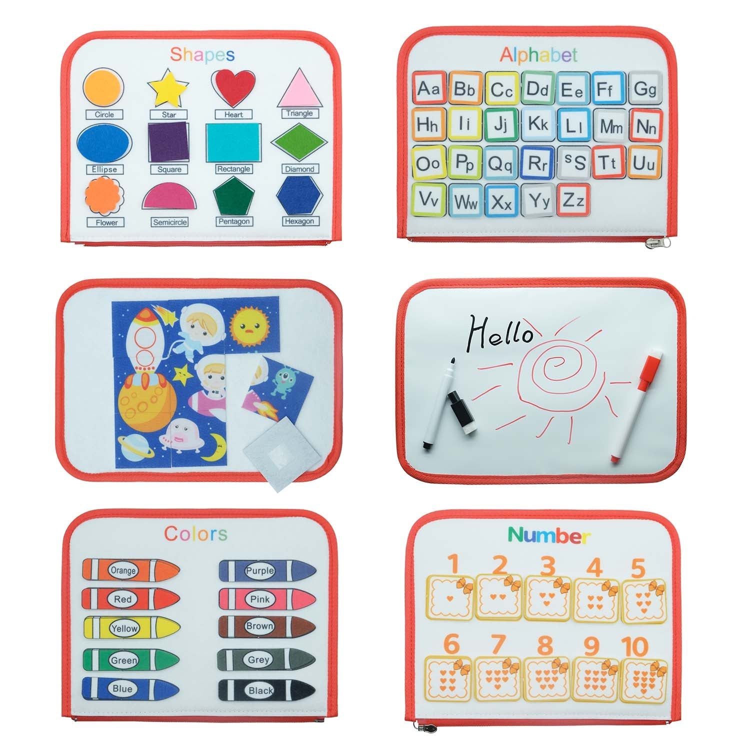 Tabla de actividades Montessori