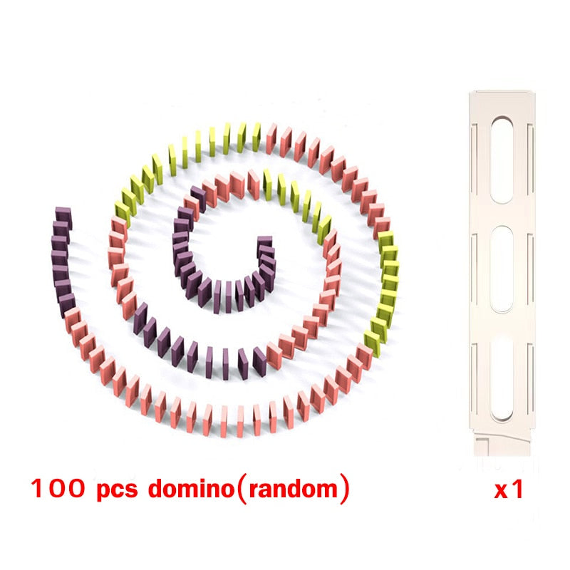 Montessori Domino Train Set Toy
