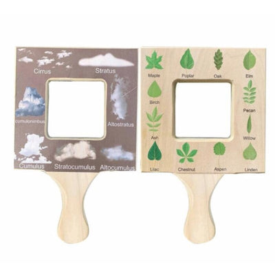 Fidtoy Montessori Guía de la Naturaleza para Niños Juguete de Aprendizaje al Aire Libre