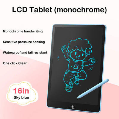 Tableta de dibujo LCD para juguetes infantiles