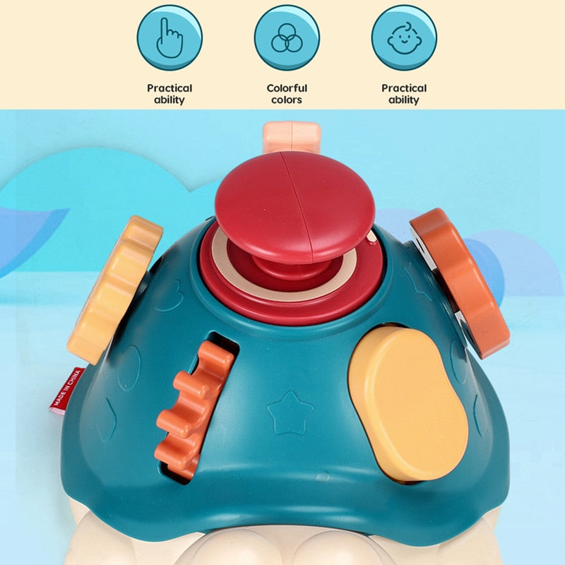 Toddler Montessori Baby Activity Turtle Toy