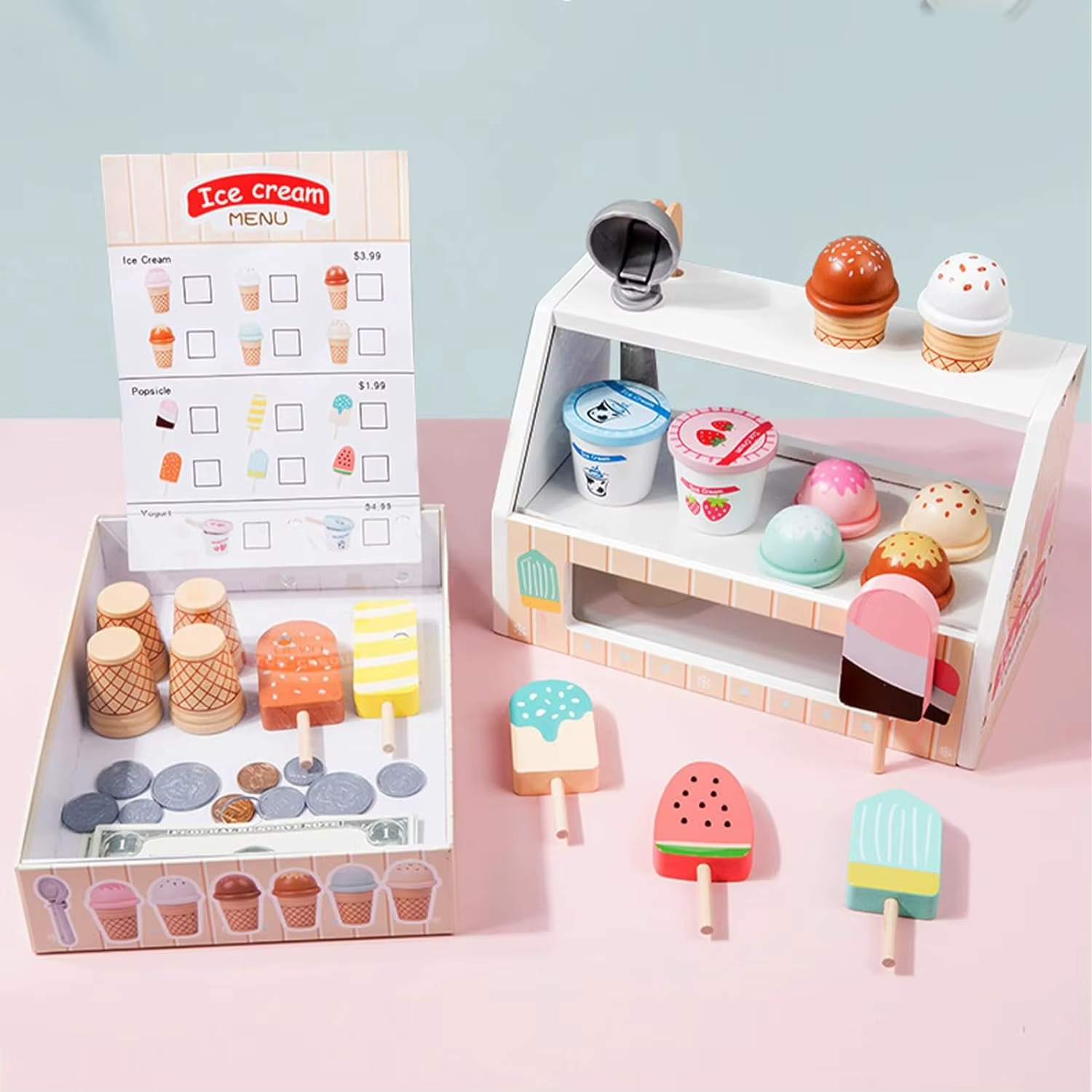 Ice Cream Playset™ - Creatief & Leerzaam - IJsjes Speelset