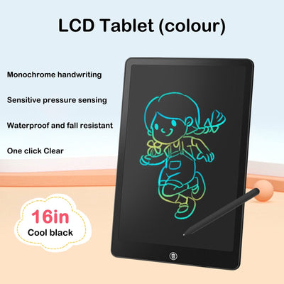 Tableta de dibujo LCD para juguetes infantiles