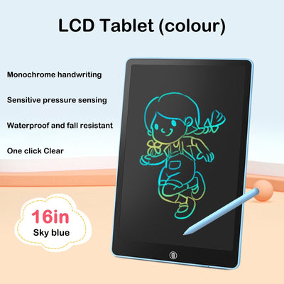 Tableta de dibujo LCD para juguetes infantiles