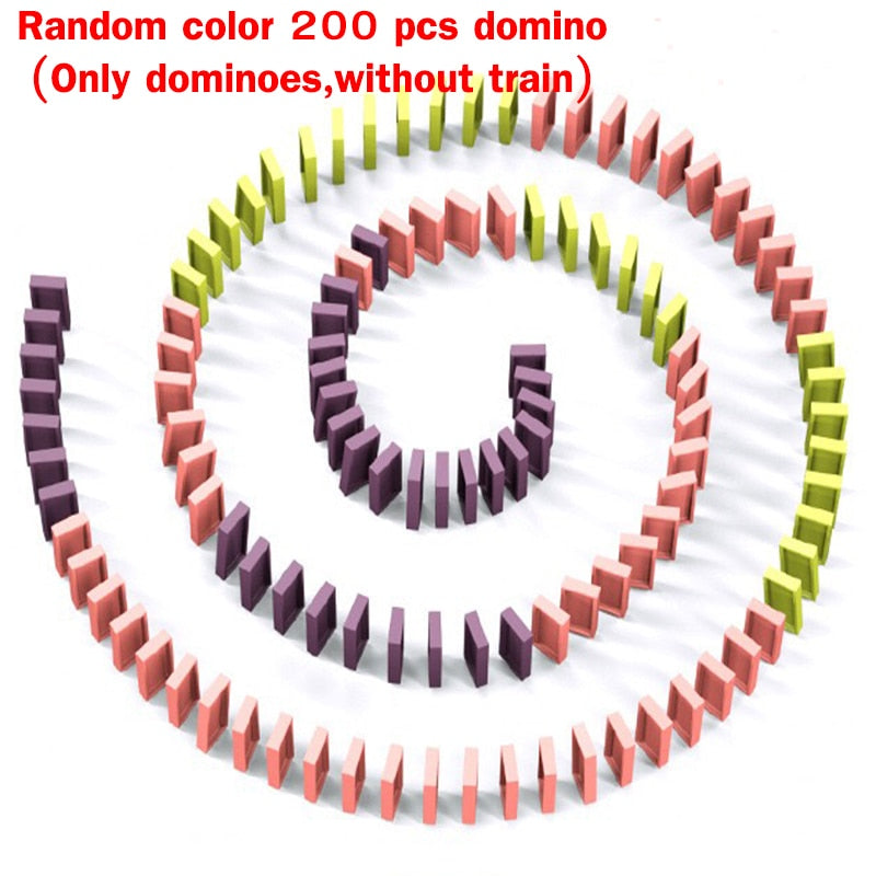 Montessori Domino Train Set Toy
