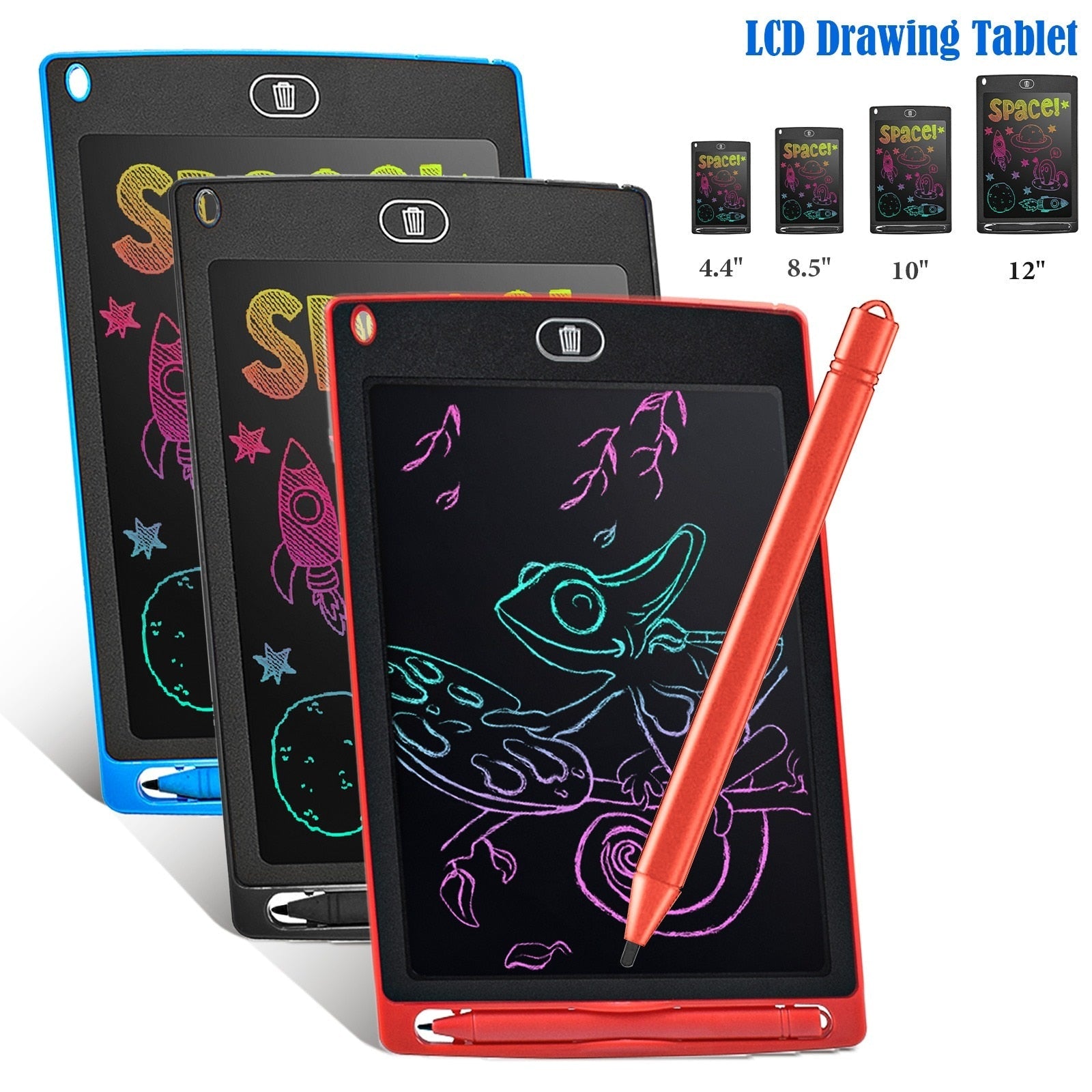Tableta de dibujo LCD para juguetes infantiles