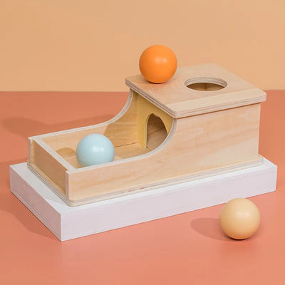 Juguete de bloques de construcción de madera coloridos Fidtoy para niños pequeños