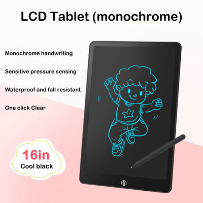 Tableta de dibujo LCD para juguetes infantiles