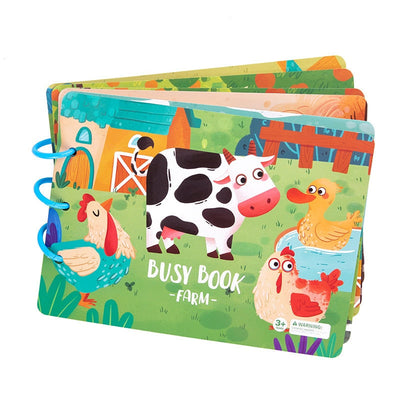 Montessori Busy Toddlers Activity Book