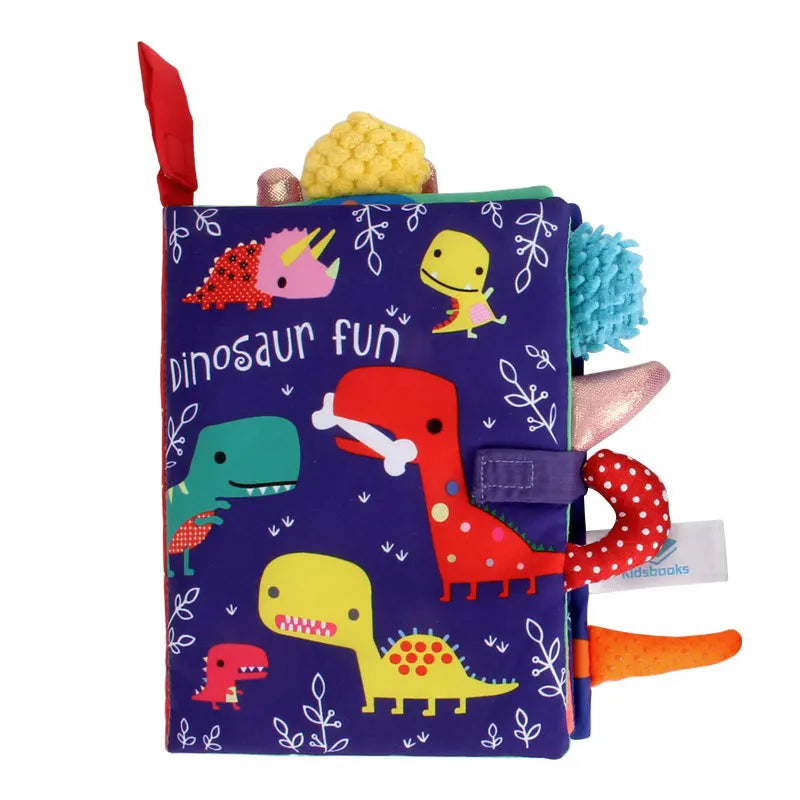 Fidtoy Soft 3D Crinkle Cloth Books | Sensory Learning Toy for Babies 0-12 Months