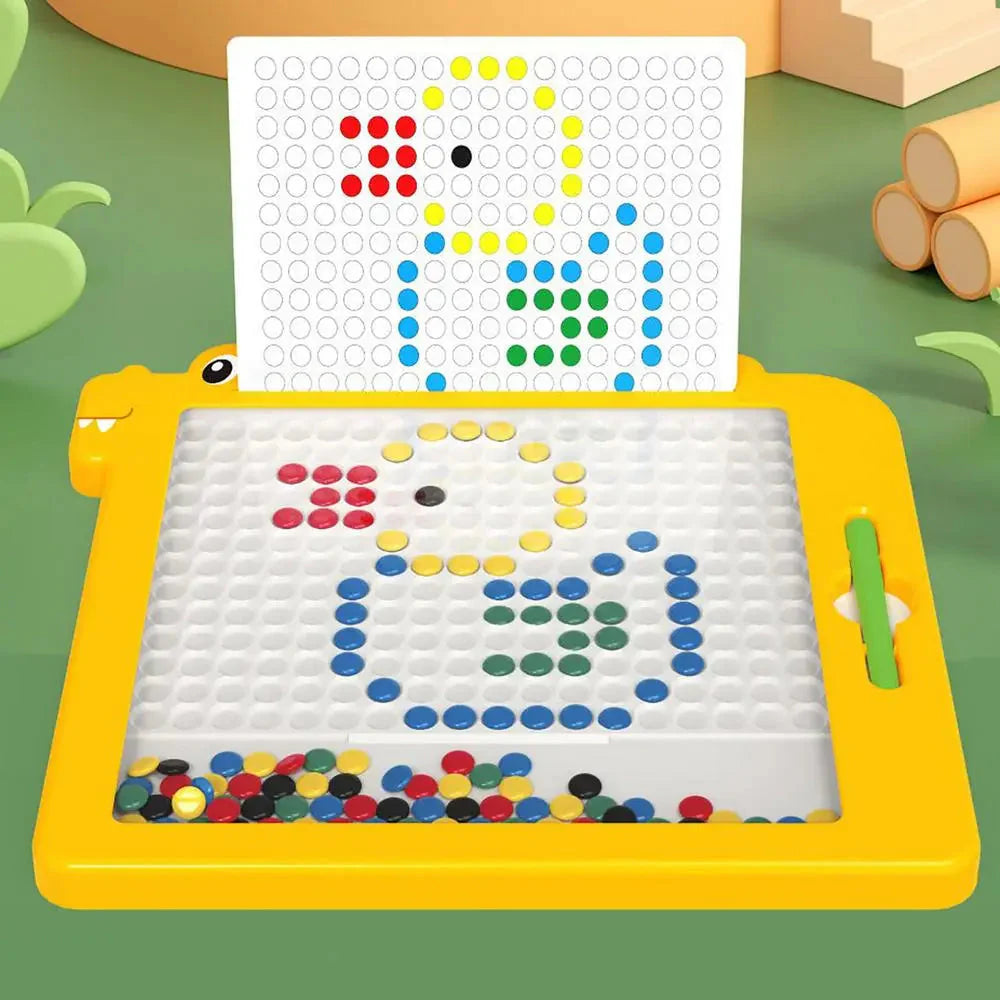 Fidtoy Magnetic Drawing Board Montessori Learning Toy for Kids