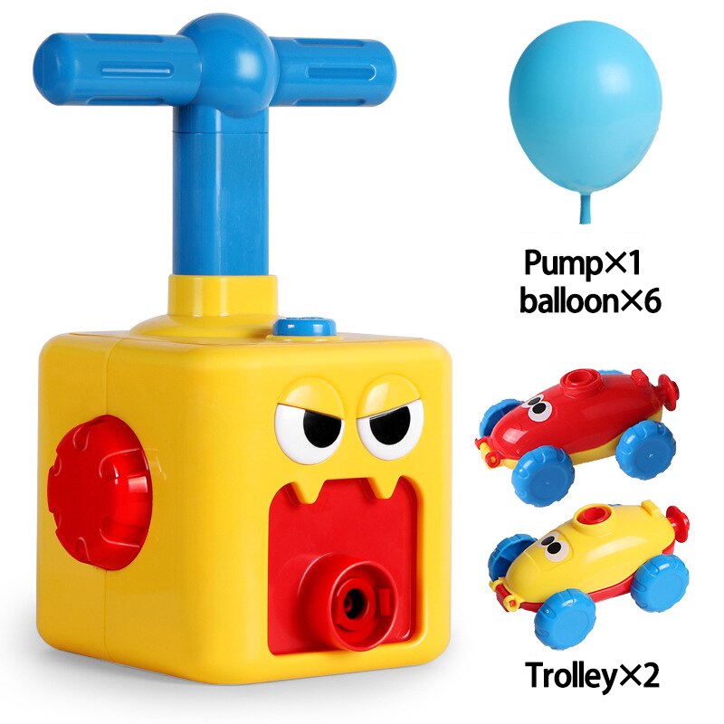 Children's Balloon Powered Launch Car