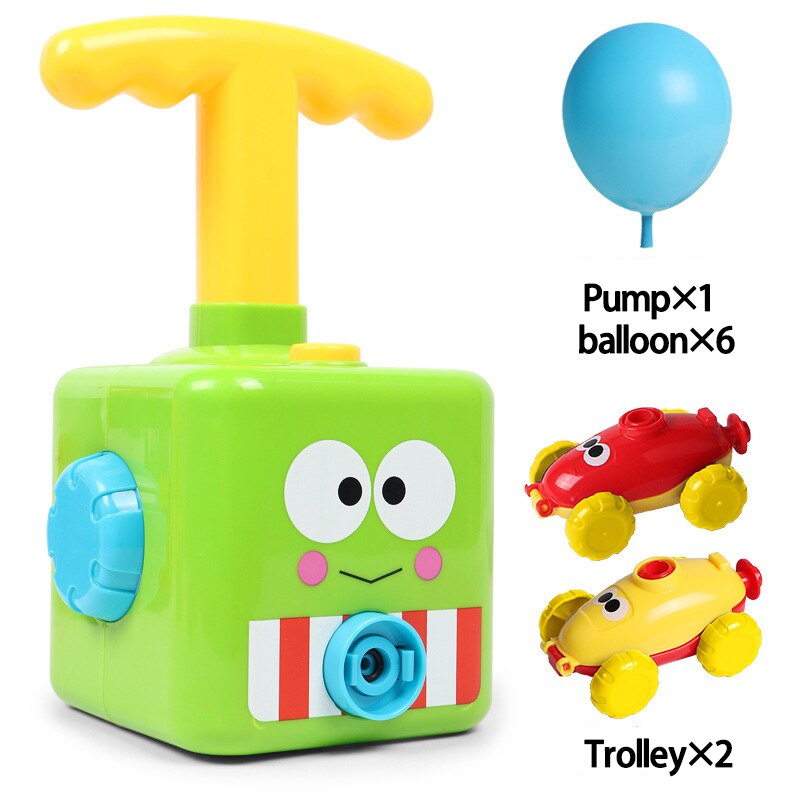 Children's Balloon Powered Launch Car