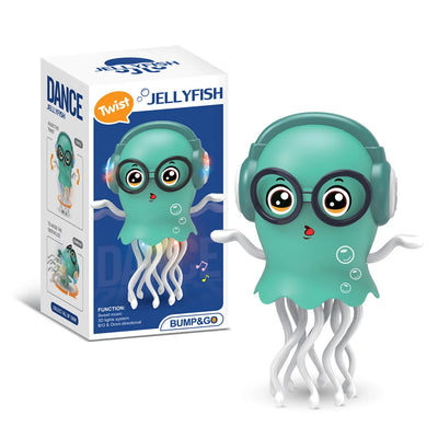 Fidtoy Jouet Pieuvre Électrique Dansante avec Lumières et Musique pour Enfants