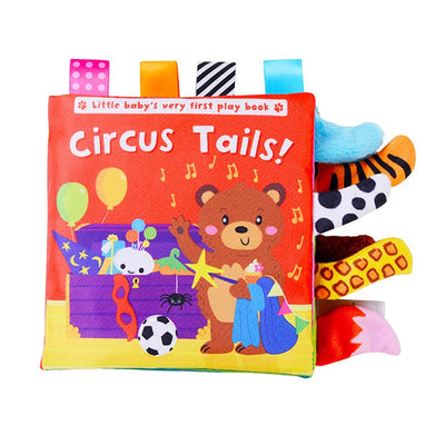 Fidtoy Soft 3D Crinkle Cloth Books | Sensory Learning Toy for Babies 0-12 Months