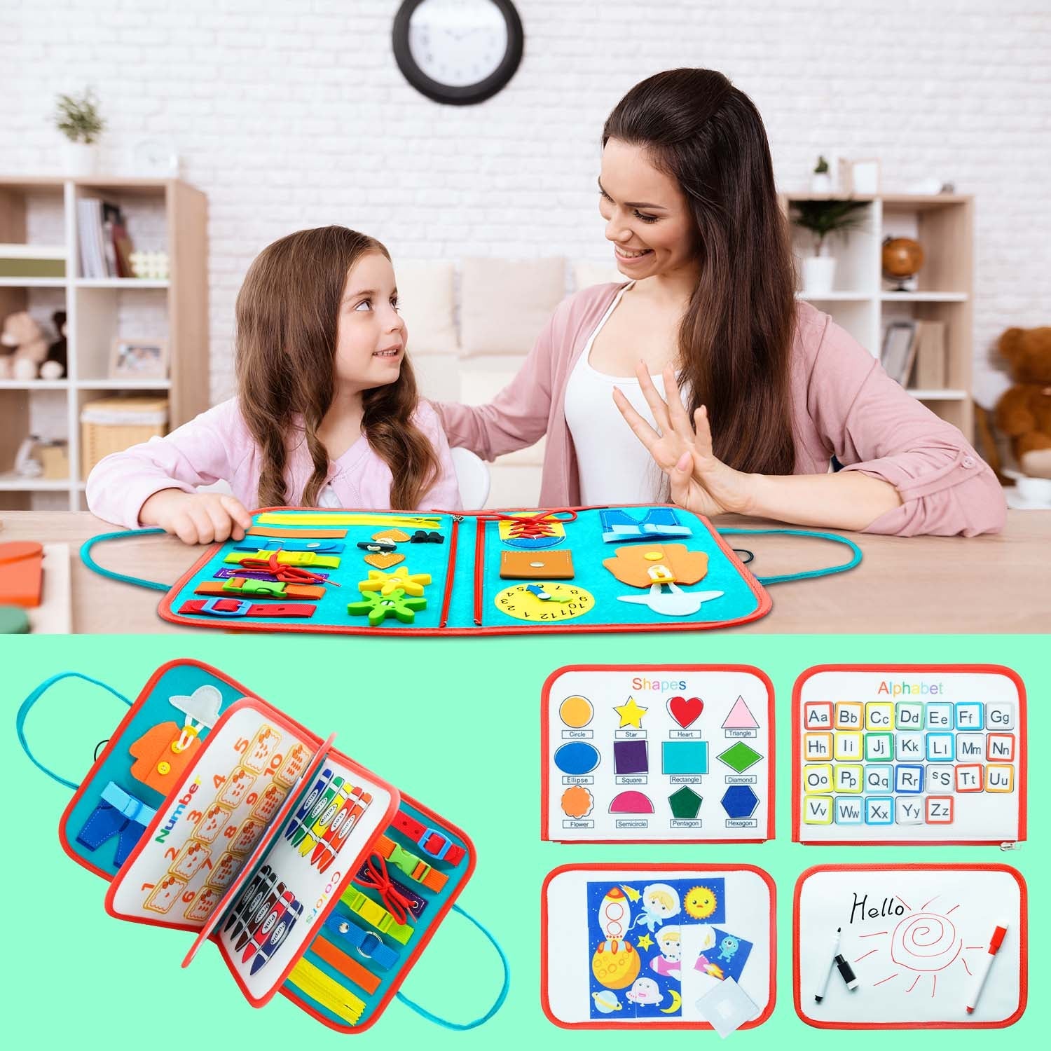 Tabla de actividades Montessori