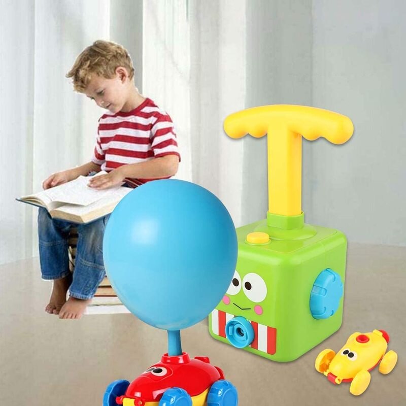Children's Balloon Powered Launch Car