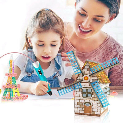 Fidtoy 3D Printing Pen for Kids | Creative STEM Drawing & DIY Art Tool