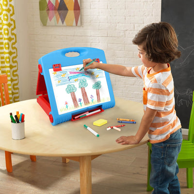Juego de pizarra blanca y negra Fidtoy 3 en 1 para niños