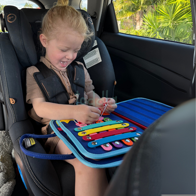 Fidtoy Montessori Busy Board for Toddlers Travel Learning Toy