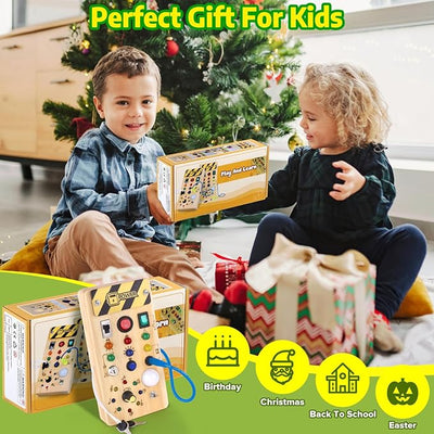 Fidtoy Montessori Switch Board for Toddlers