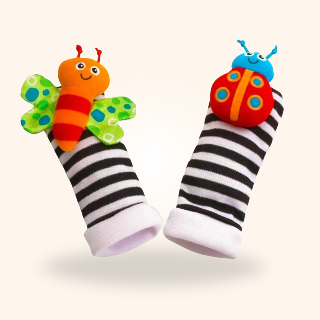Juego de sonajeros para muñecas y pies de bebé Fidtoy