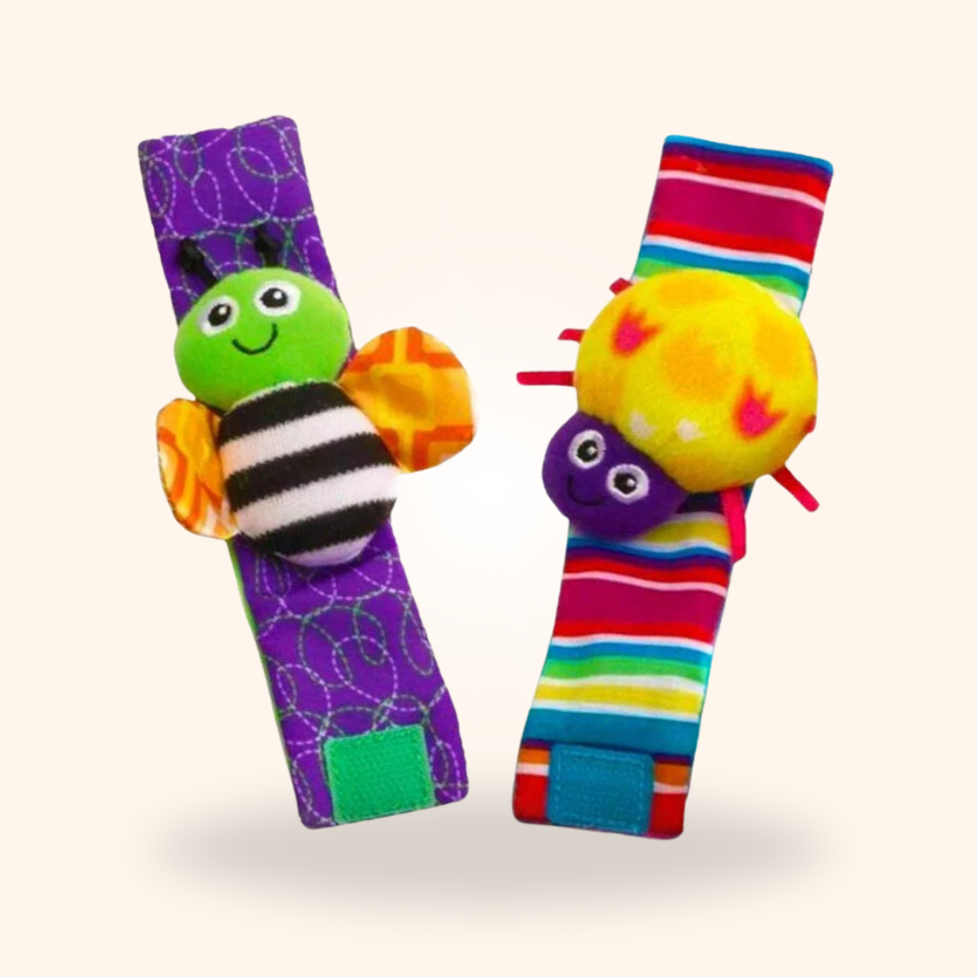 Juego de sonajeros para muñecas y pies de bebé Fidtoy