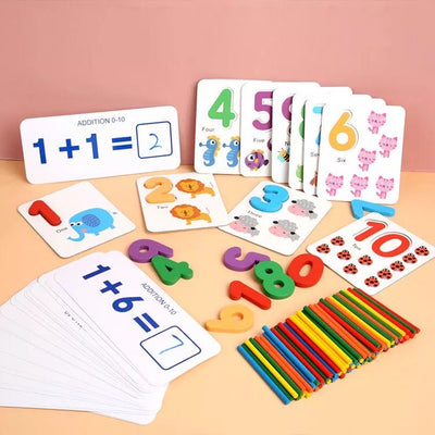 Jeu d'orthographe Treehole/J'aime les Mathématiques - Jouets Éducatifs Mathématiques