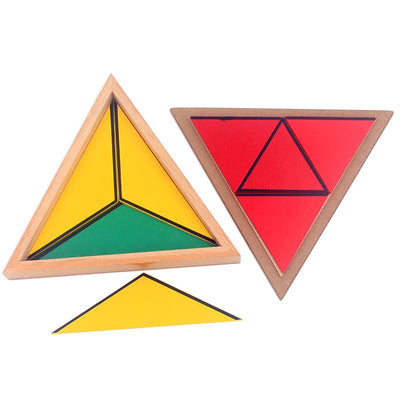 Fidtoy Set of Constructive Triangles Montessori Material
