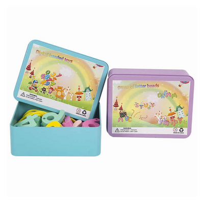 Fidtoy Alphabet and Number Lacing Set for Early Learning