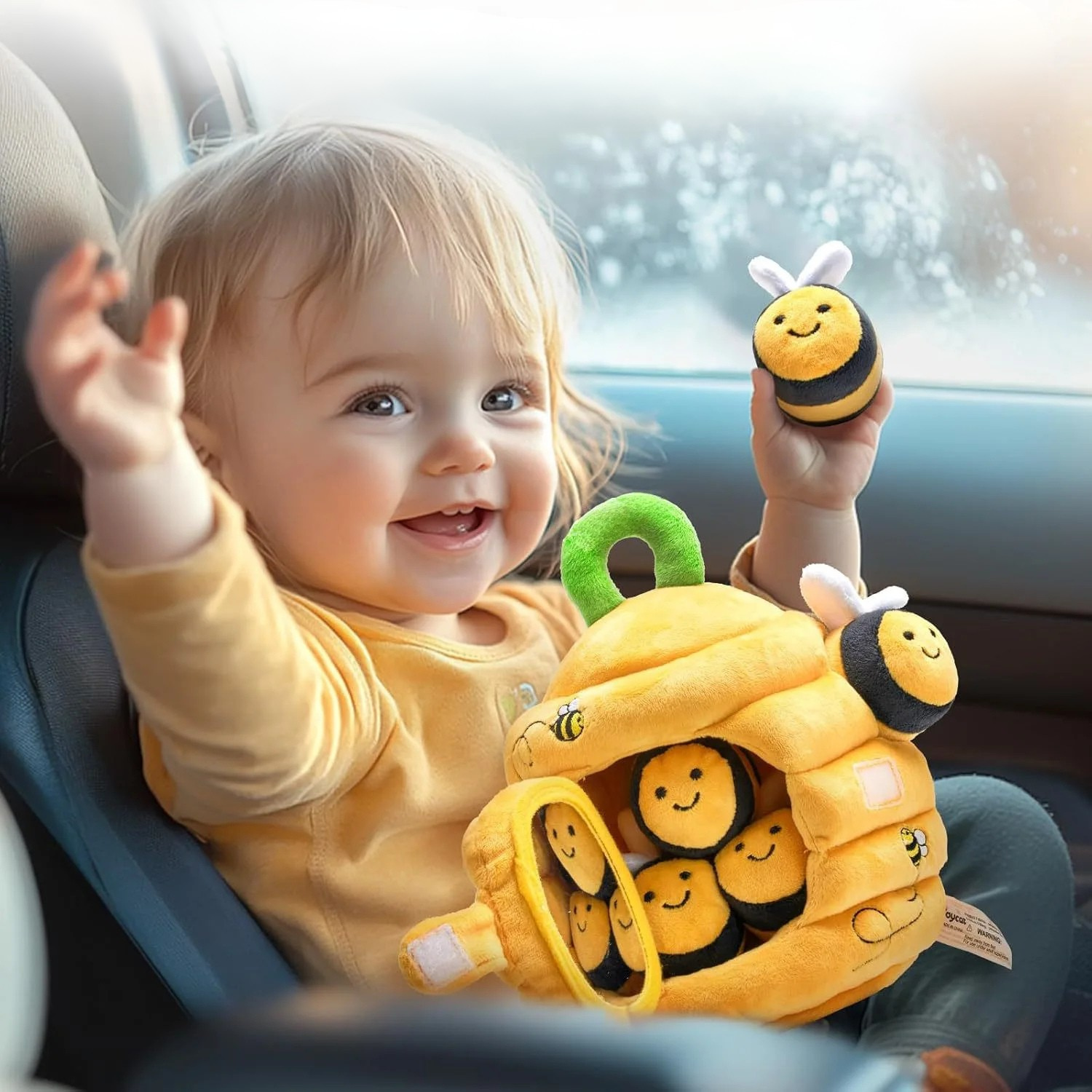 JungleHive – Jugar y Aprender – Peluche Sensorial del Bosque
