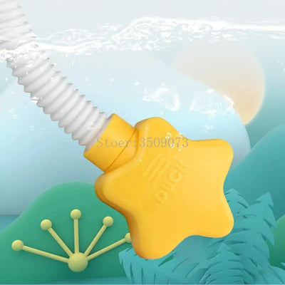 Fidtoy Pequeño Bado / Rociador de Agua Poussin – Juguete de Baño Interactivo para Niños Pequeños