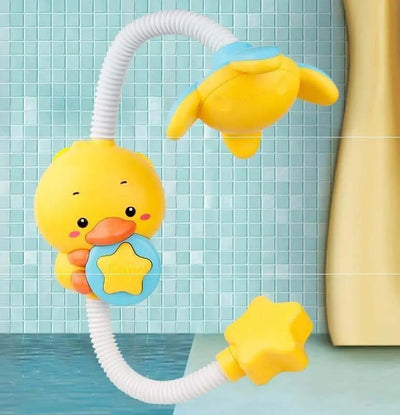 Fidtoy Pequeño Bado / Rociador de Agua Poussin – Juguete de Baño Interactivo para Niños Pequeños