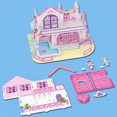 DIY 3D Villa Foam Puzzle Set - 488