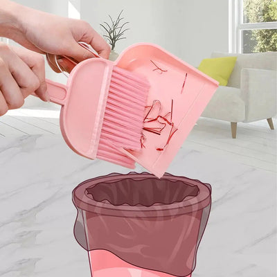 Soporte de limpieza de madera rosa