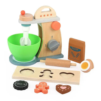 Kit de cuisine en bois pour enfants (fabricant de farine)