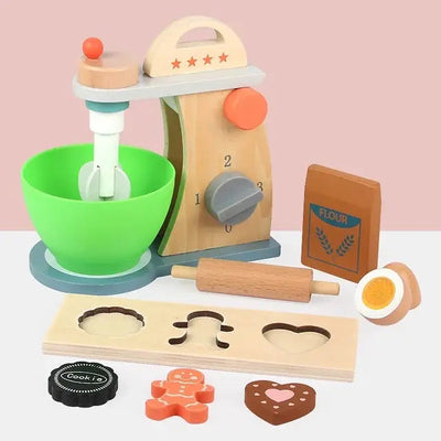 Kit de cuisine en bois pour enfants (fabricant de farine)