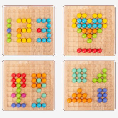 Jeu de perles en bois