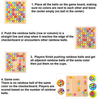 Jeu de perles en bois