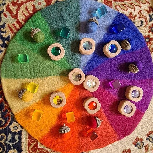 Wooden Gem Blocks