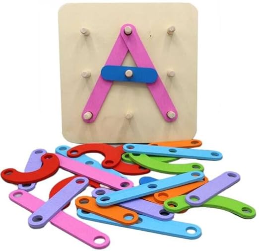 Collage en bois Cent Changements ABCD
