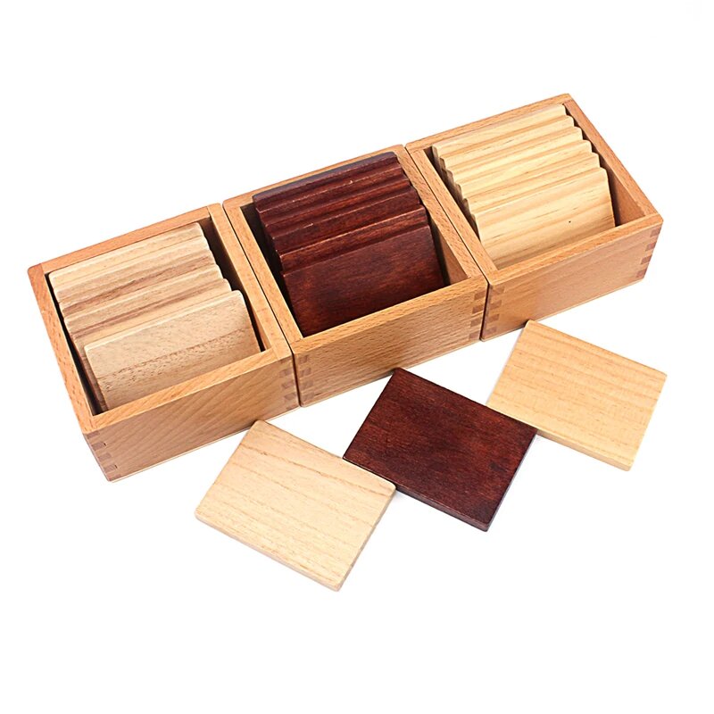 Fidtoy Baric Tablets Montessori Sensorial Wooden Toy