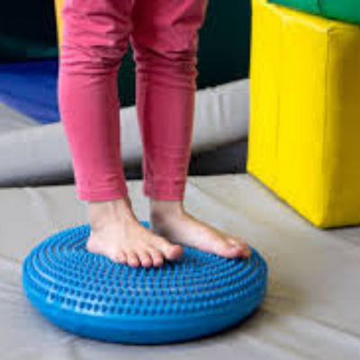 Kids Sensory Balancing Wobble Seating Cushion Tactile Pods Yoga Disc