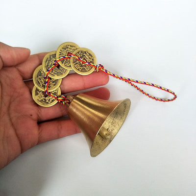 Feng Shui Bell Wealth Success Luck Decoration Decorations BS 4