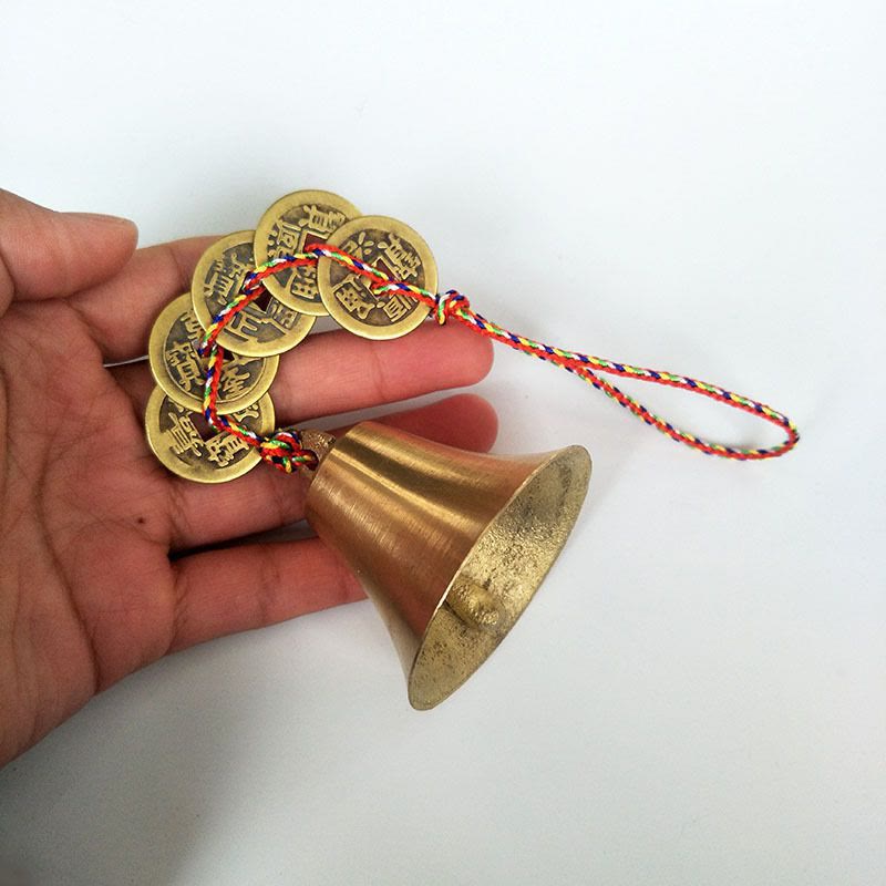 Feng Shui Bell Wealth Success Luck Decoration Decorations BS 4