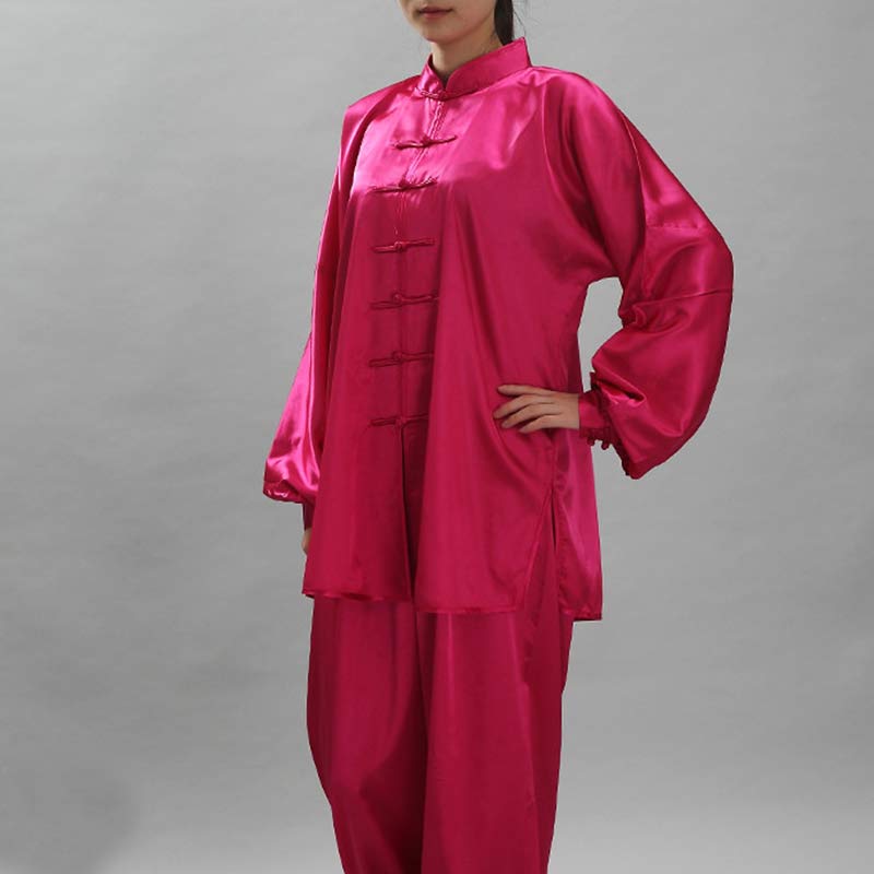 Foviel Simple Pattern Meditation Prayer Spiritual Zen Tai Chi Qigong Practice Unisex Clothing Set
