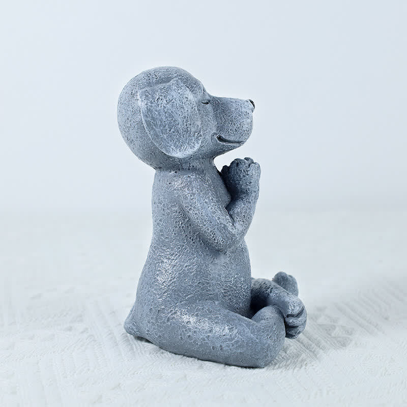 Buddha Stones Meditating Zen Dog Cat Frog Decoration Decorations BS 3