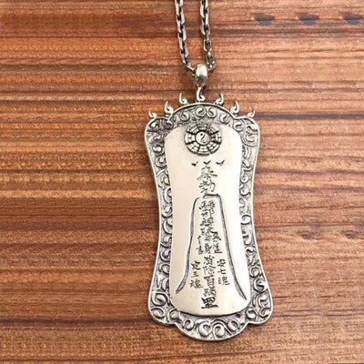 Buddha Stones FengShui Bagua PiXiu Cinnabar Balance Necklace Pendant Necklaces & Pendants BS Copper Chain